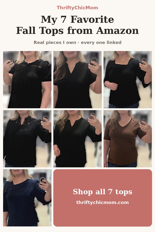 My 7 Favorite Fall Tops from Amazon